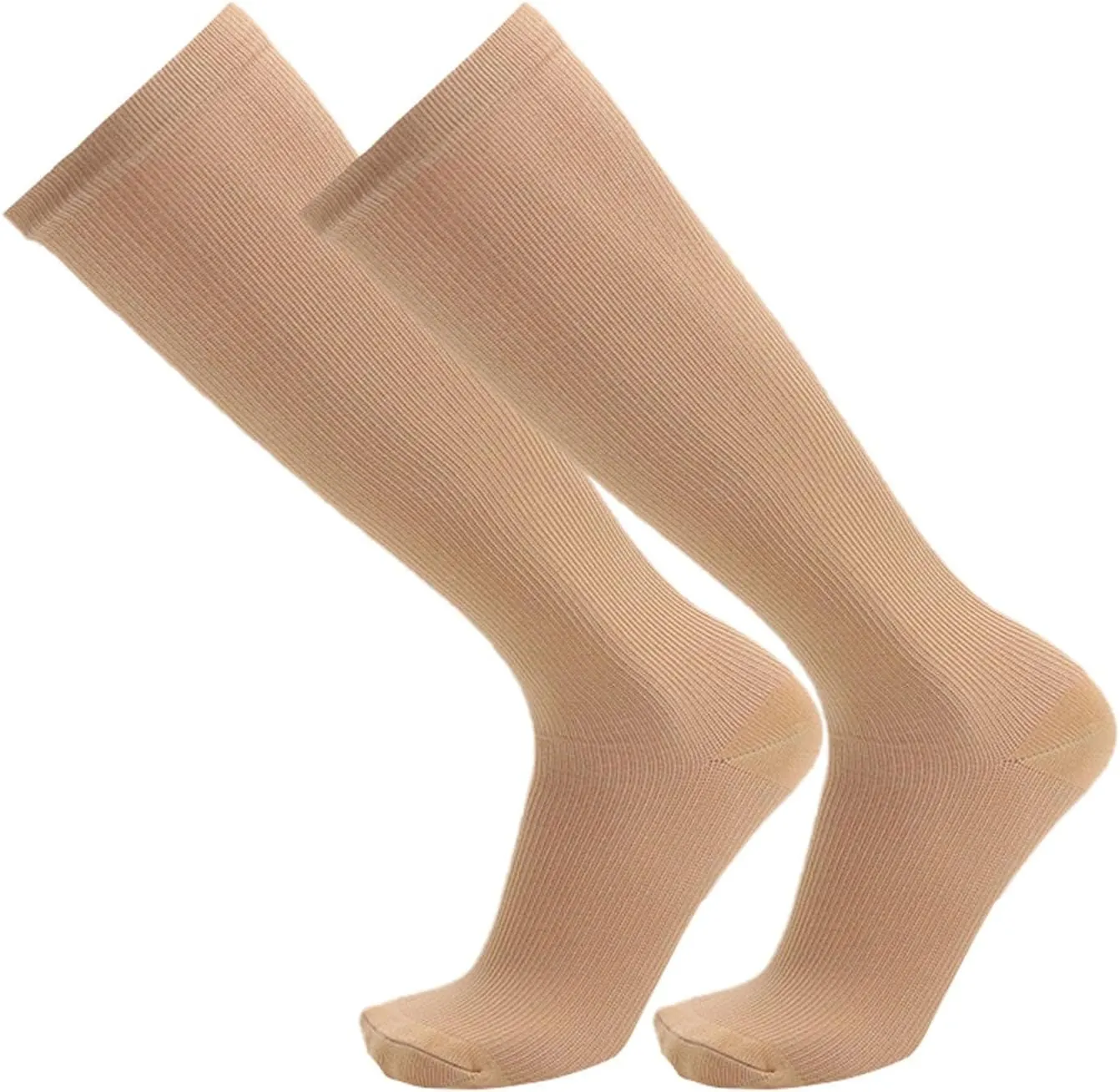 Compression Stockings For Women Graduated Knee High Compression Stockings Calf Leg & Foot Comfort and Fatigue Relief