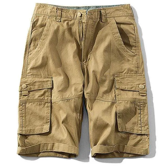 Cotton Cargo Hiking Camping Pants