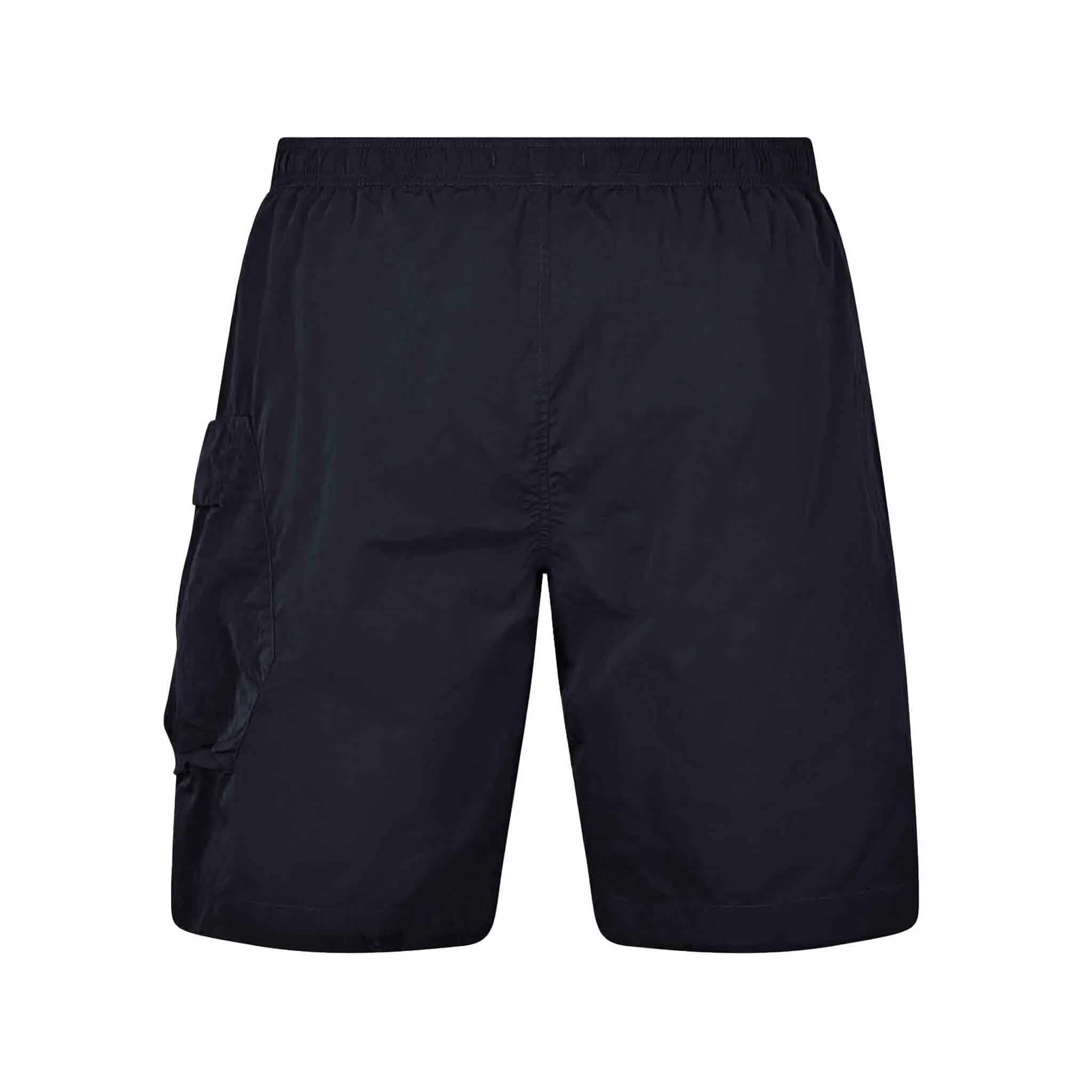 C.P. Company Flatt Nylon Cargo Swimshorts in Total Eclipse- Navy