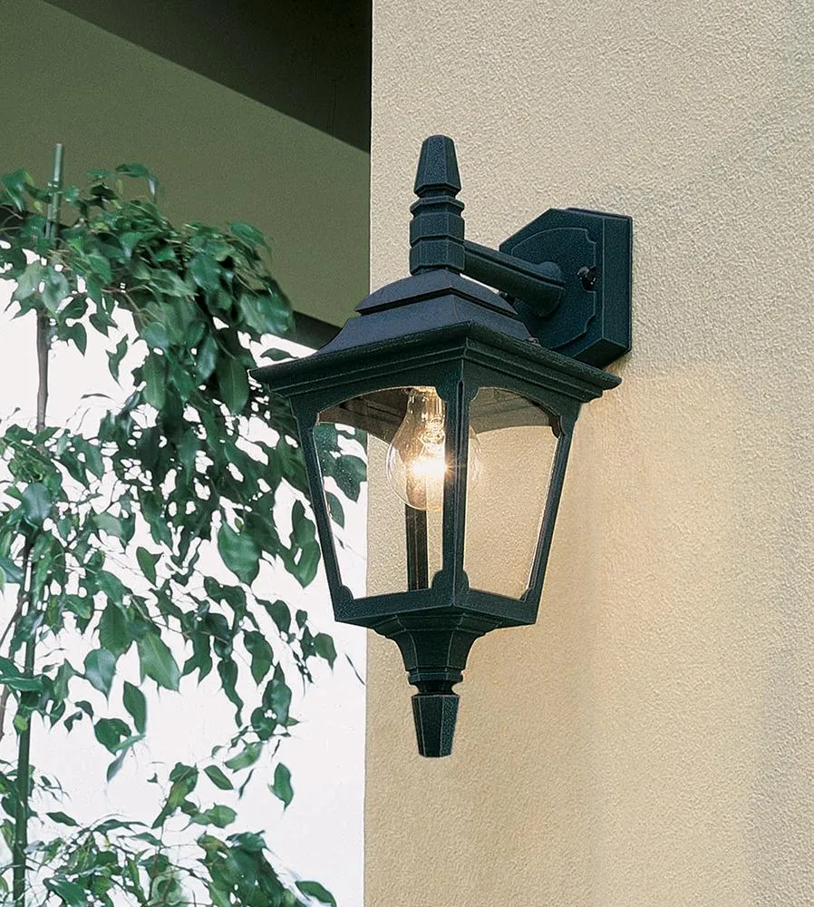 CPM2-BLACK Chapel 1 Light Mini Down Wall Light Black
