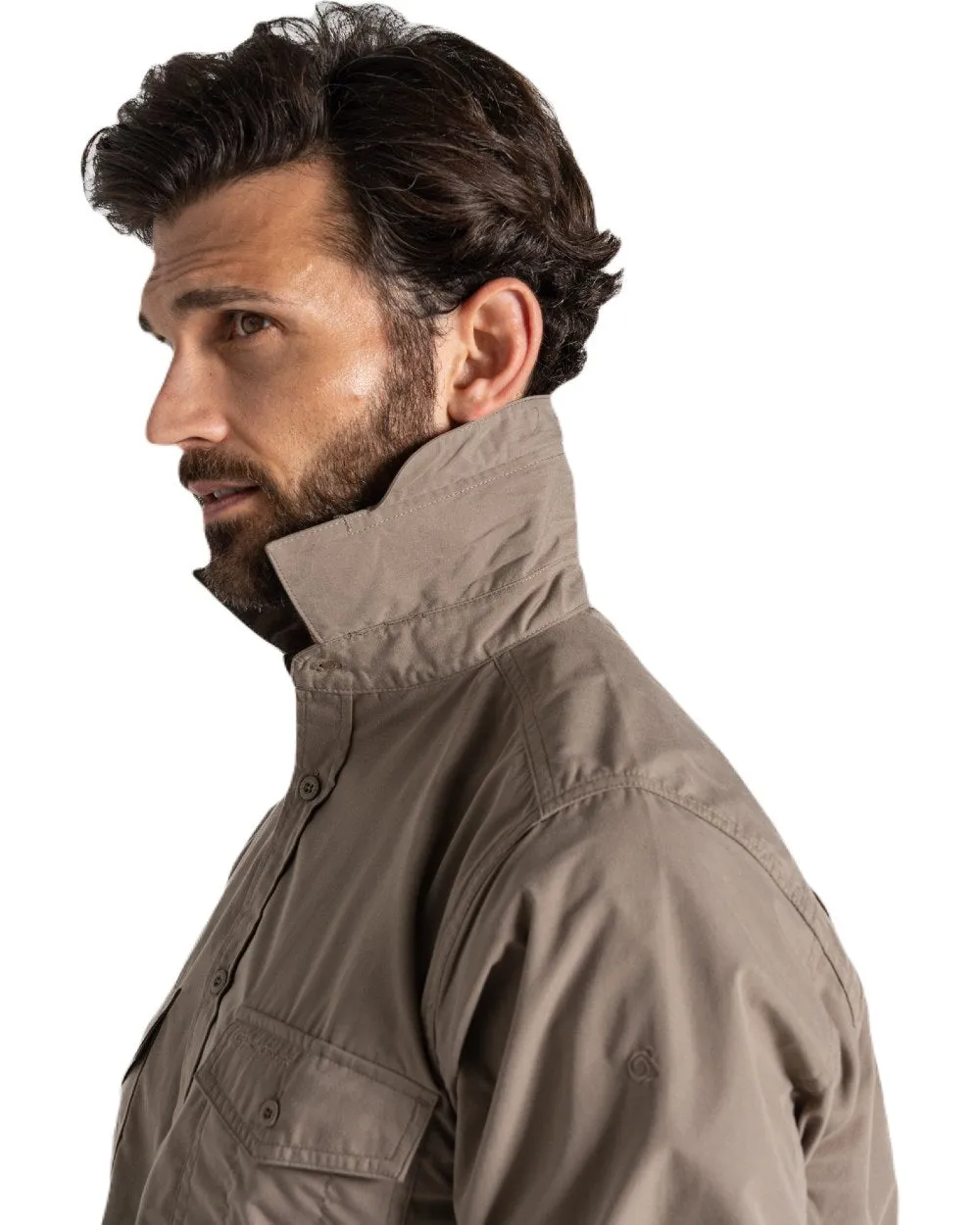 Craghoppers Mens Kiwi Long Sleeved Shirt