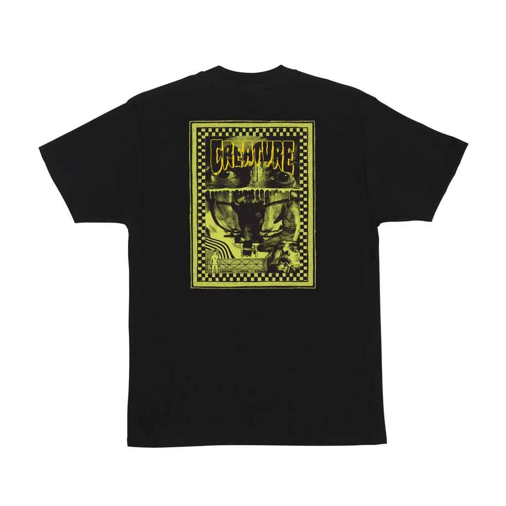 Creature Brainwash S/S Heavyweight Tee - Black