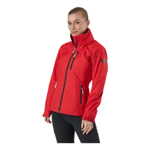 Crew Hooded Jacket Red