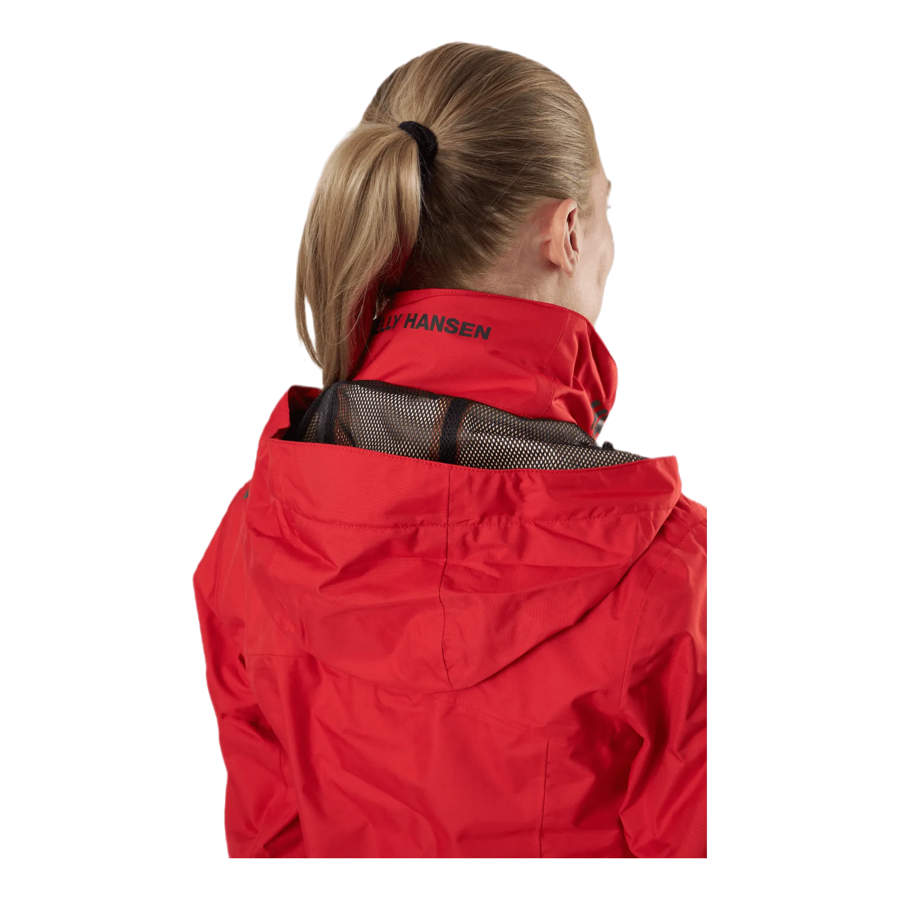 Crew Hooded Jacket Red