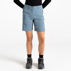 Dare2b Ladies Torrek Water Repellent Stretch Mountain Walking Hiking Shorts-GREY