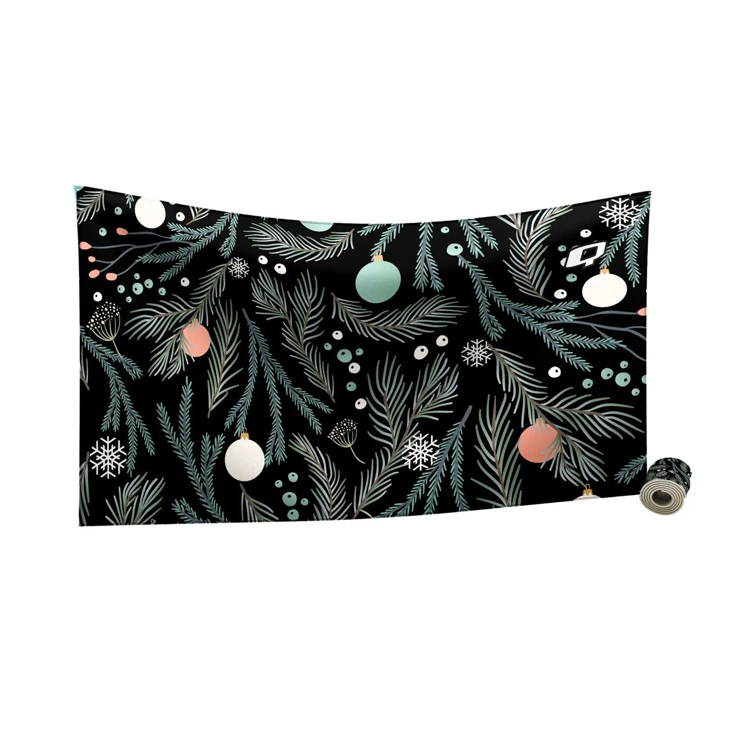 Deck the Halls Quick Dry Towel