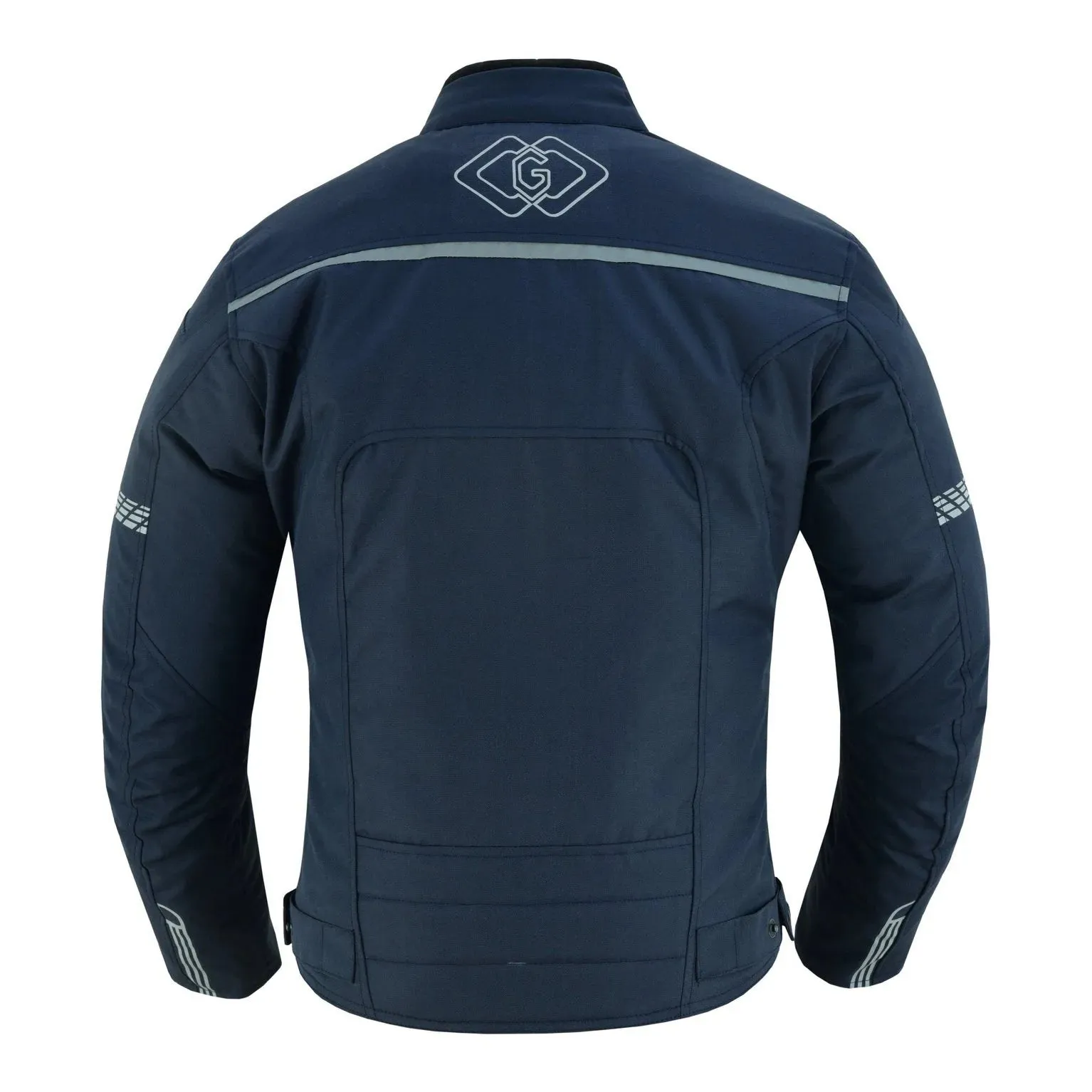 Devon Textile Reflective Motorcycle Armoured Waterproof Jacket