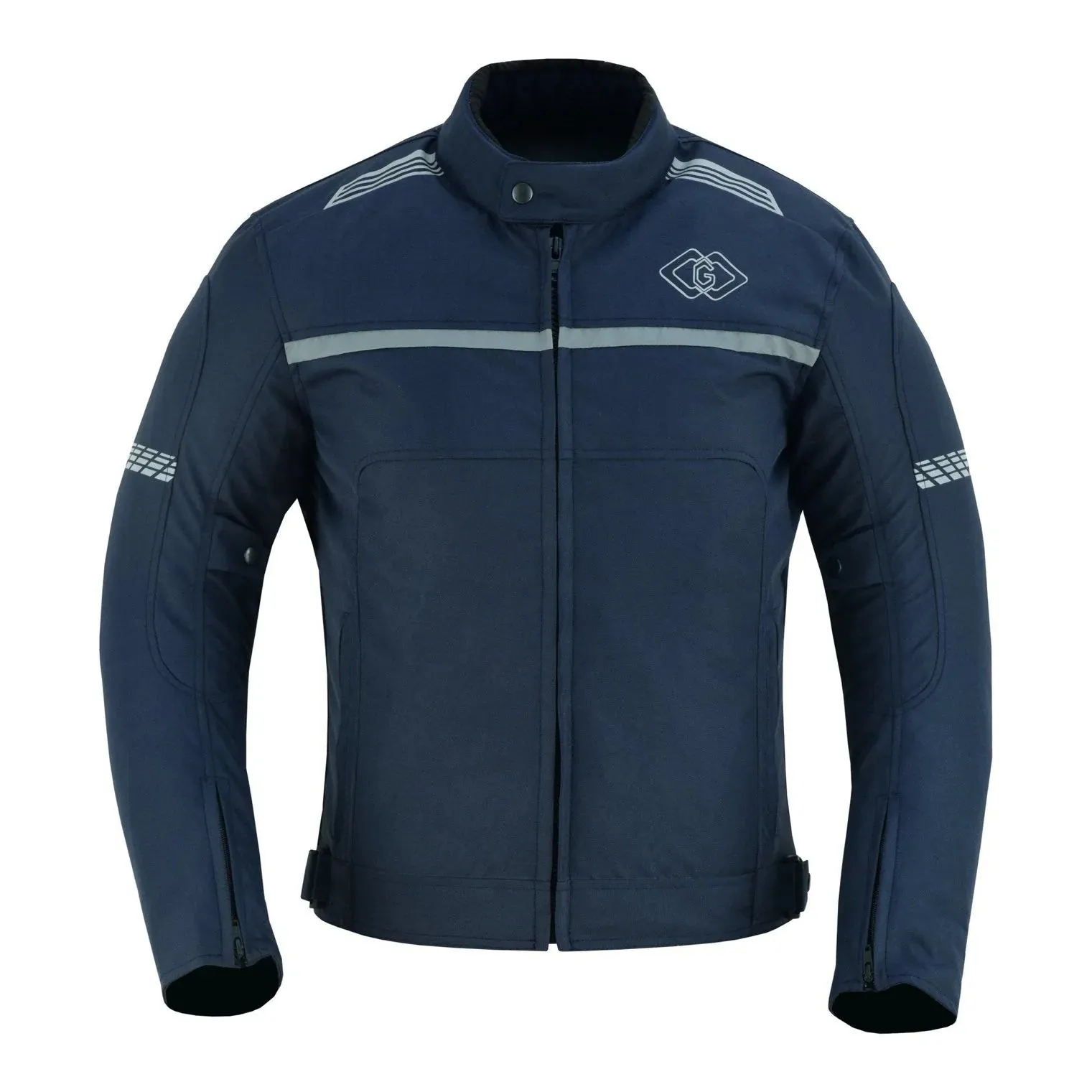Devon Textile Reflective Motorcycle Armoured Waterproof Jacket