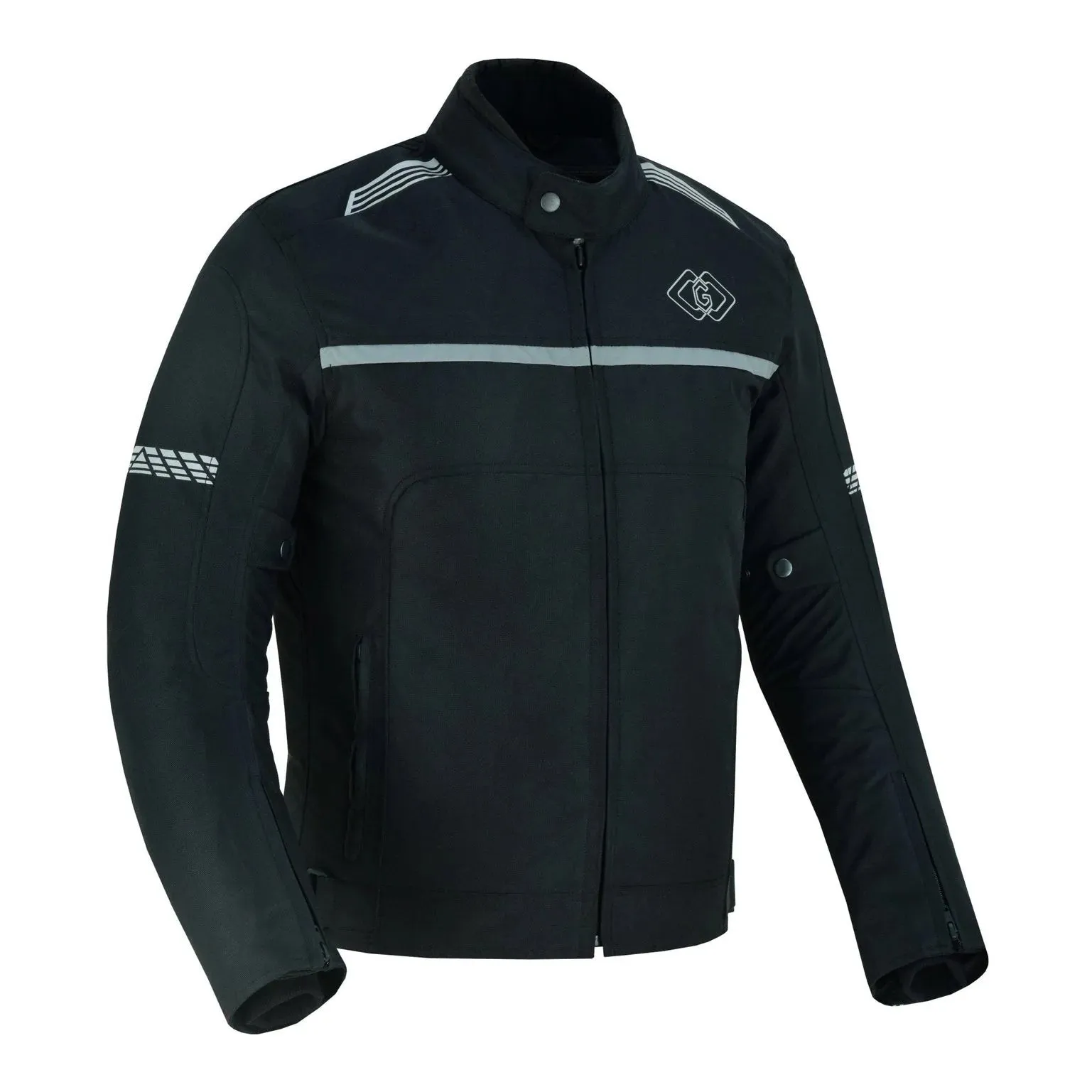 Devon Textile Reflective Motorcycle Armoured Waterproof Jacket
