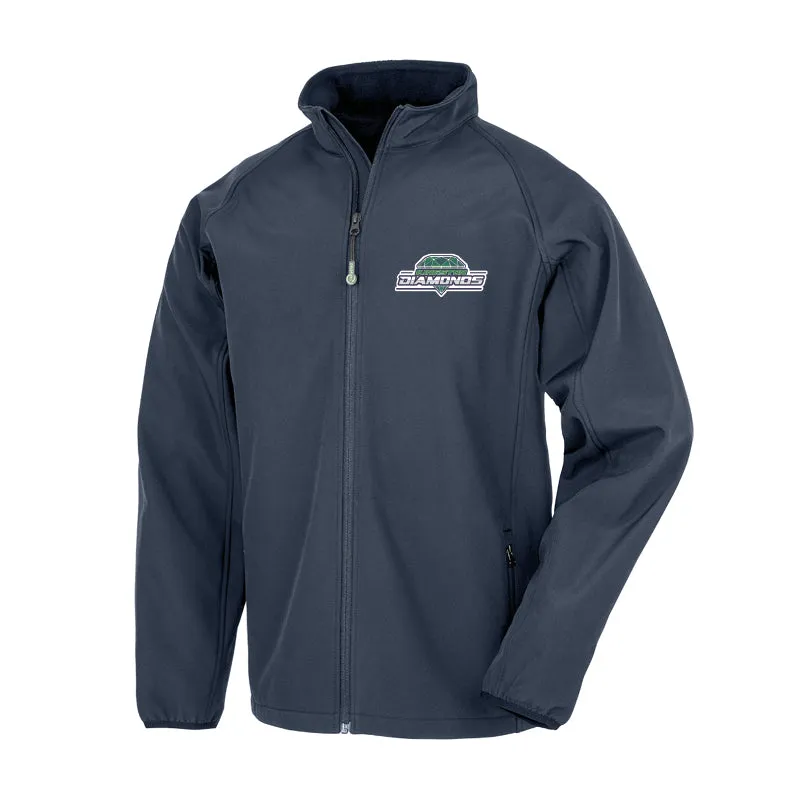 Diamonds Kids Softshell Jacket (navy)