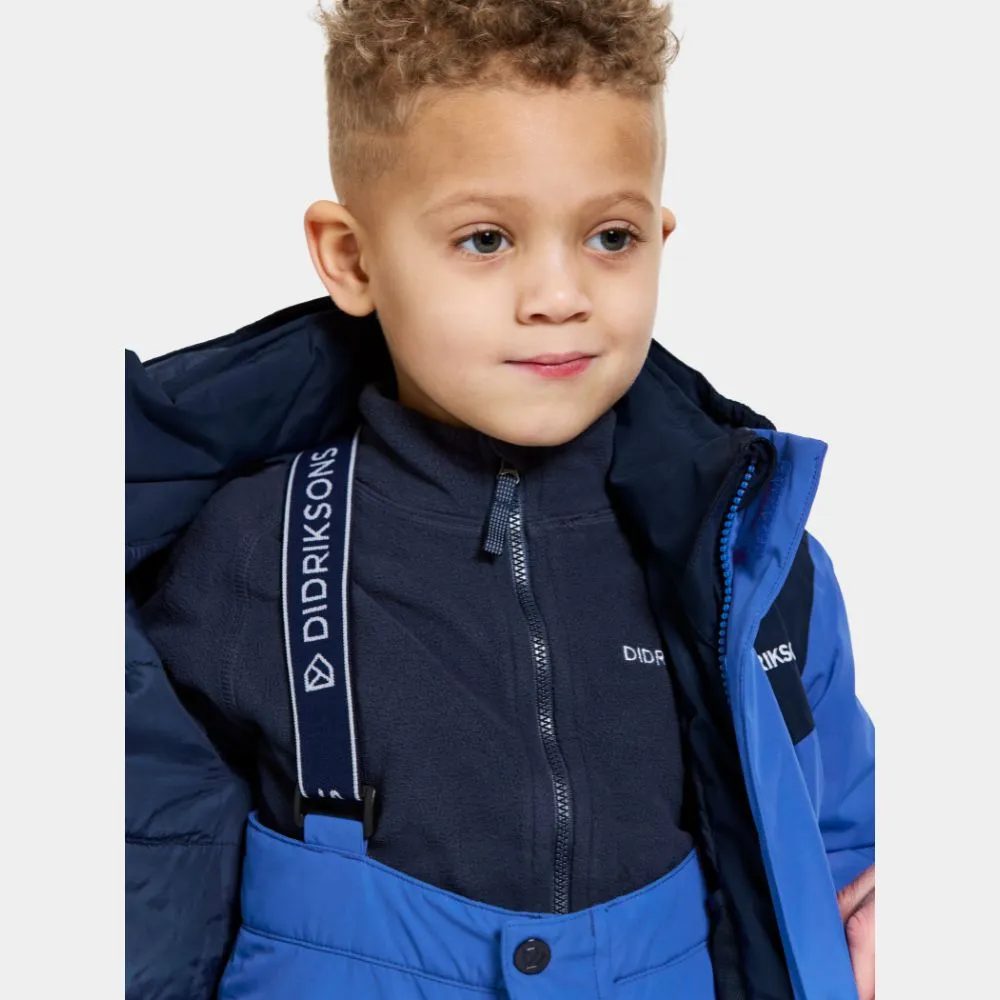 Didriksons Skare Kids Ski Jacket & Pants Set - Caribbean Blue
