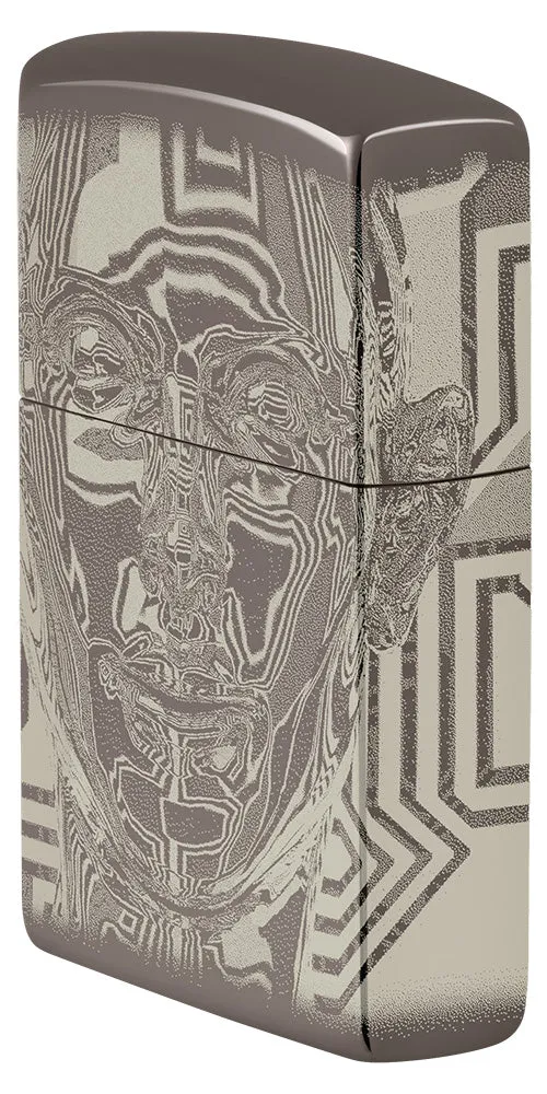 Diseño abstracto de cabeza
