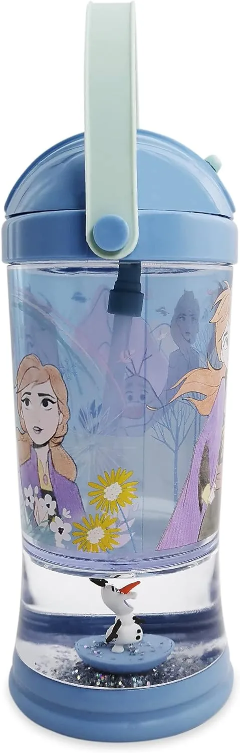 Disney Frozen snowglobe Tumbler with straw