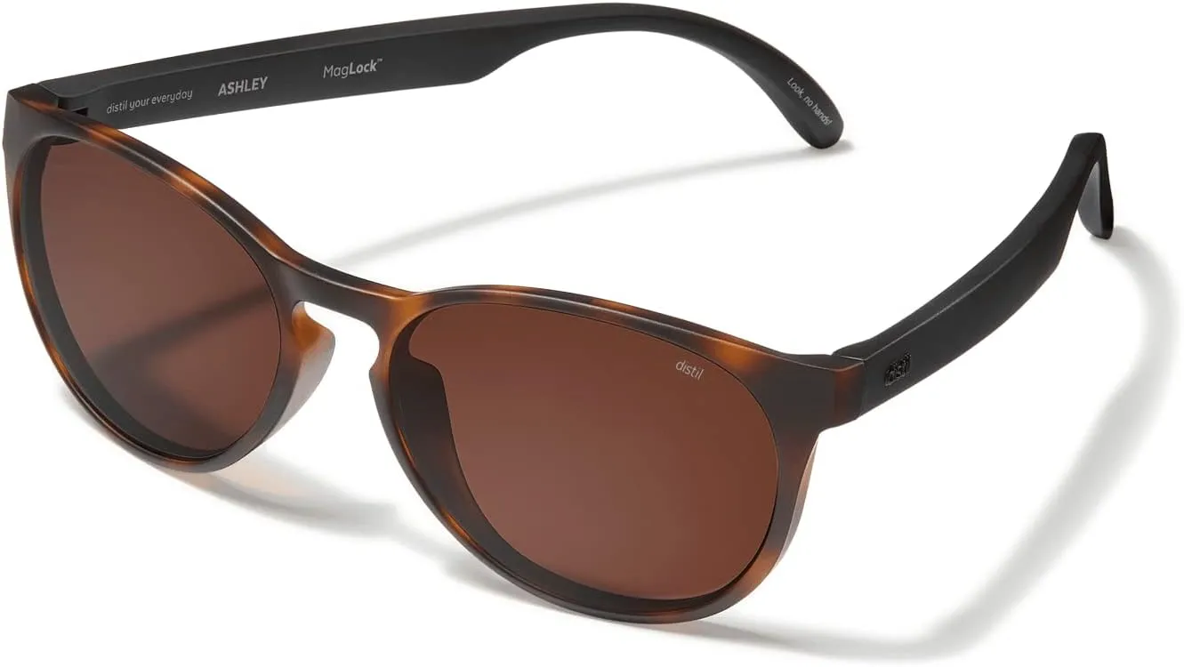 Distil Union Ashley MagLock Polarized Keyhole Sunglasses | Lightweight, Flexible and Secure