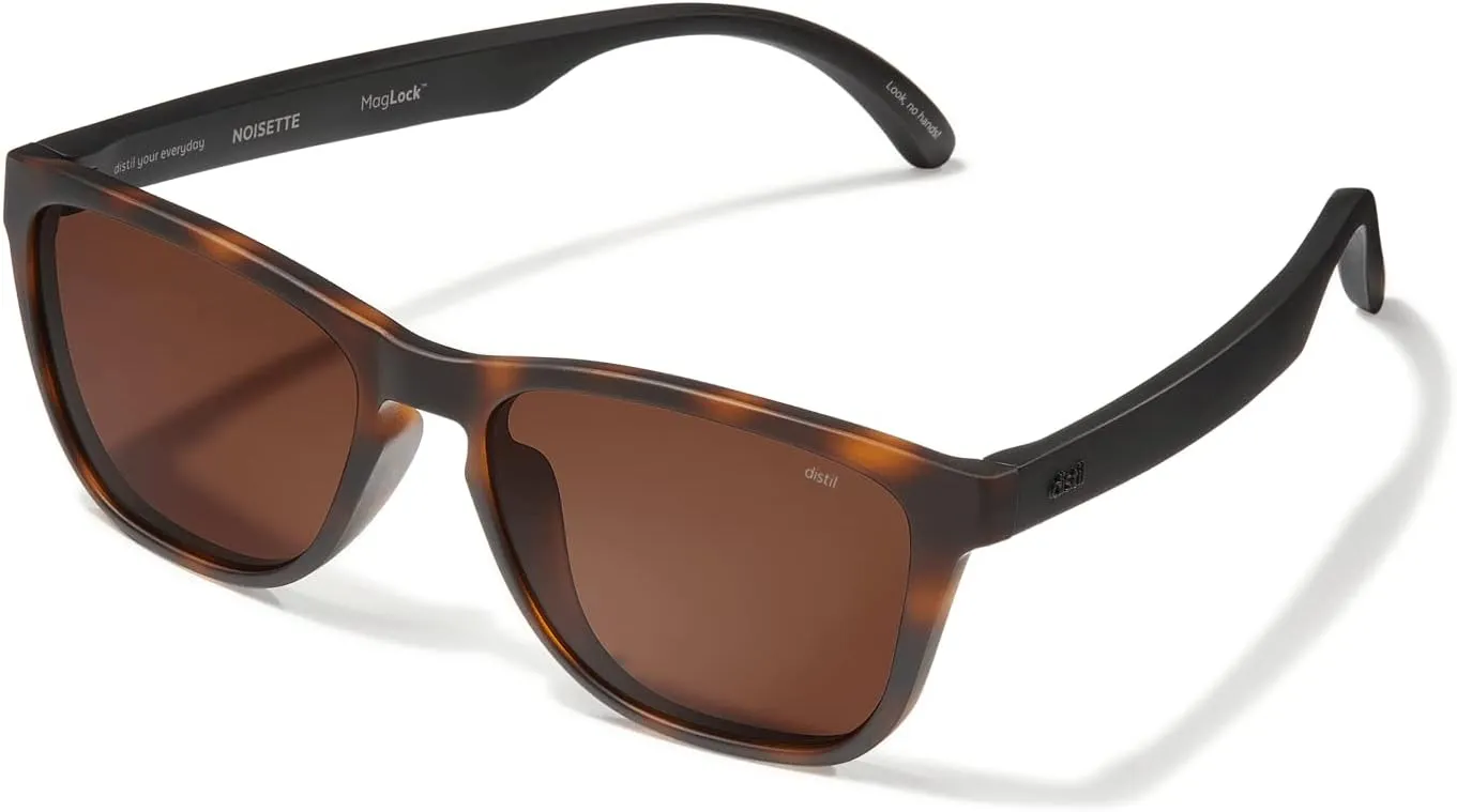 Distil Union Noisette MagLock Polarized Seafarer Sunglasses | Lightweight, Flexible and Secure