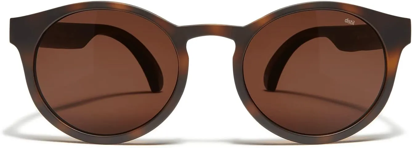 Distil Union Wando MagLock Polarized Round Sunglasses | Lightweight, Flexible and Secure