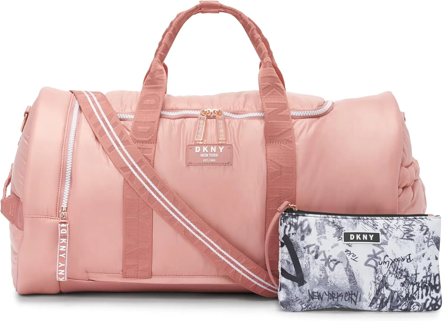DKNY Women's Casual Lightweight Duffel