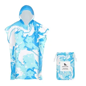 Dock & Bay Poncho Adults - Take A Dip - Customized Embroidery Personalized for You