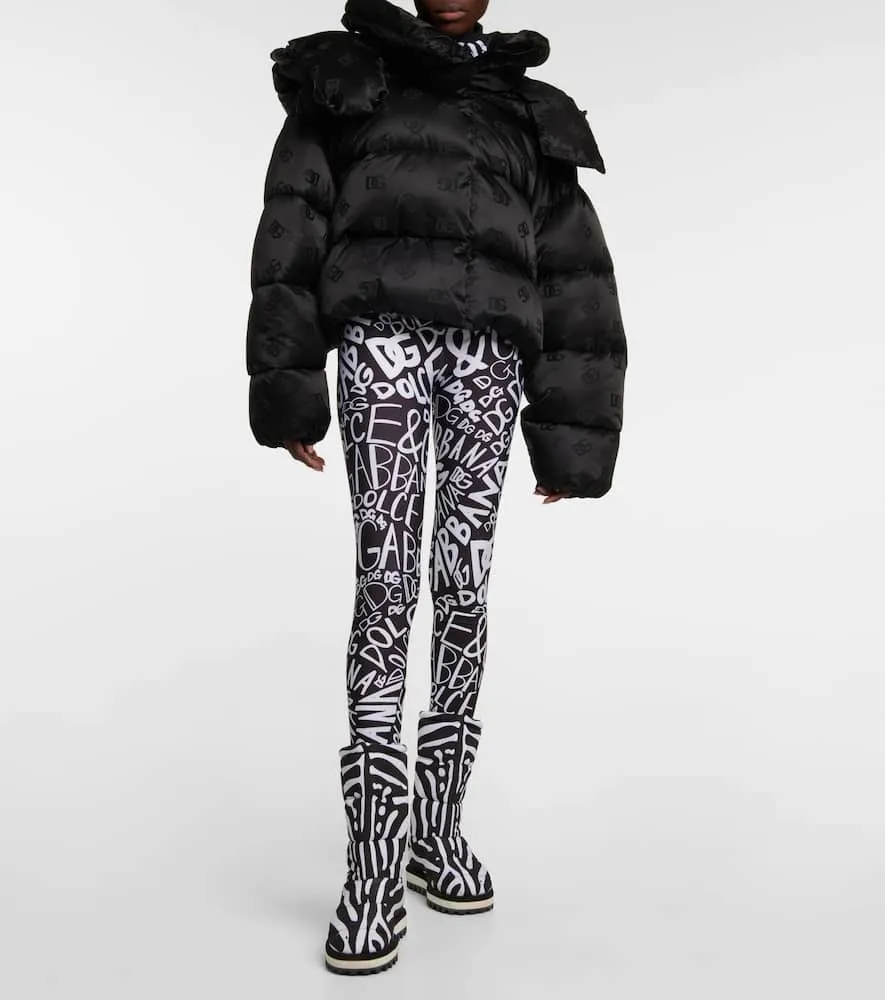 Dolce&Gabbana Logo puffer jacket