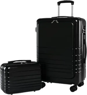 Durable Suitcase for Women Carry On Luggage 14/20in Suitcase 2 Piece Set Spinner Trolley,Durable Travel Luggage Suitcase Retro Suit Case (Color : A, Size : 20 14in)