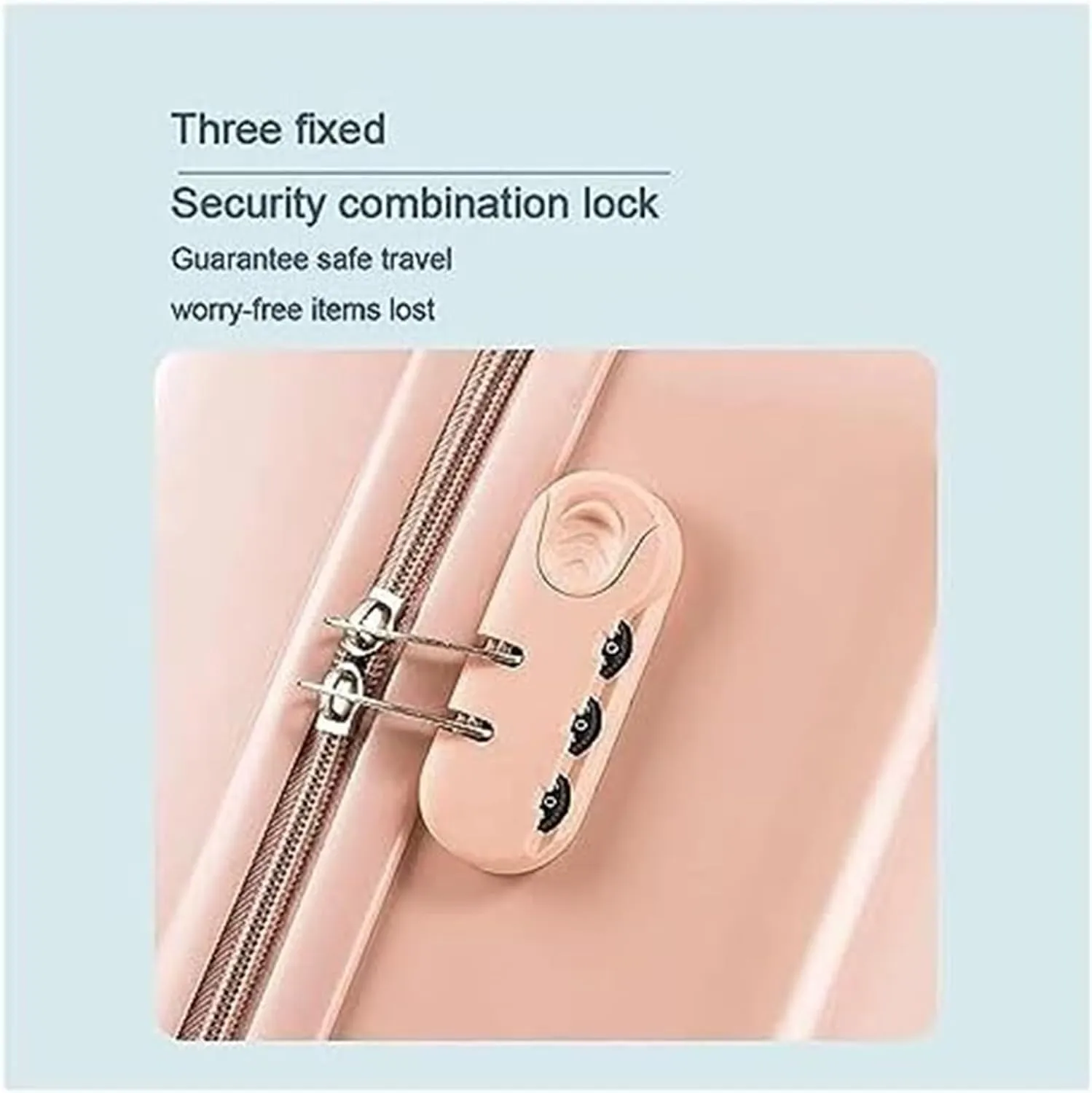 Durable Suitcase for Women Carry On Luggage 14/20in Suitcase 2 Piece Set Spinner Trolley,Durable Travel Luggage Suitcase Retro Suit Case (Color : A, Size : 20 14in)