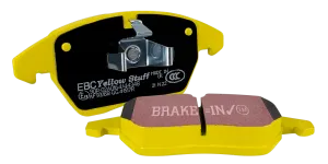 EBC Yellowstuff Brake Pads Mini Convertible R57 J.C Works 1.6L Turbo (09-16) Fast Street Performance - Front or Rear