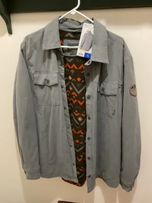 Eddie Bauer Fleece Lined Jacket Men's L
