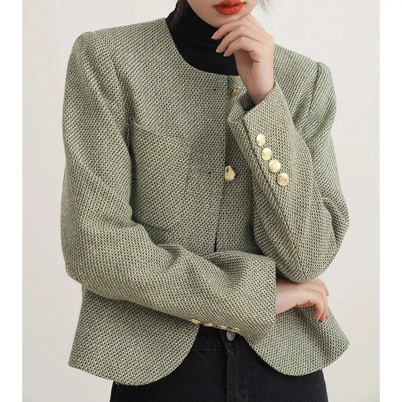 Elegant Long Sleeve Cardigan Coat for Women - EVNISI Autumn Casual Outerwear