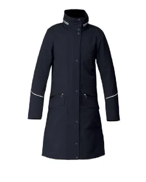 Equetech Long Waterproof Riding Coat - Navy