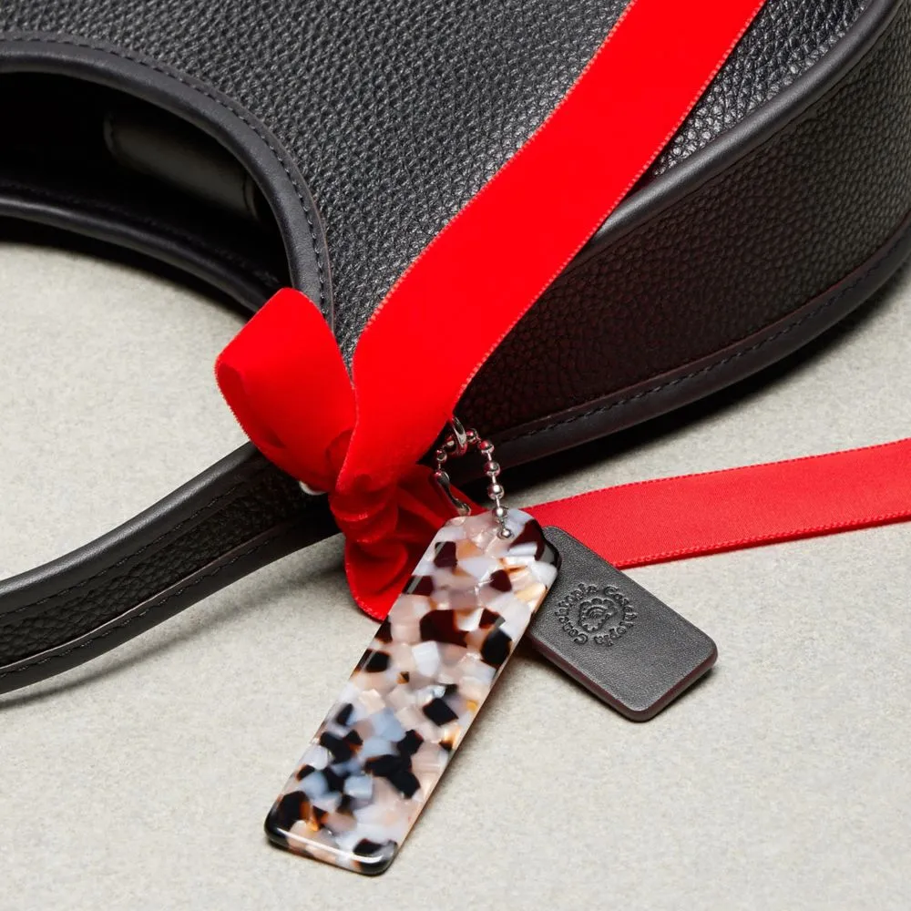 Ergo Bag In Coachtopia Leather With Velvet Bows