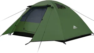 Explore the Outdoors with Forceatt Camping Tents: Waterproof, Ultralight, and Easy to Set Up. Perfect for 2 or 4 Persons, Ideal for Trekking, Outdoor Adventures, and Festivals in Any Season