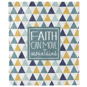 Faith Can Move Mountains Blanket