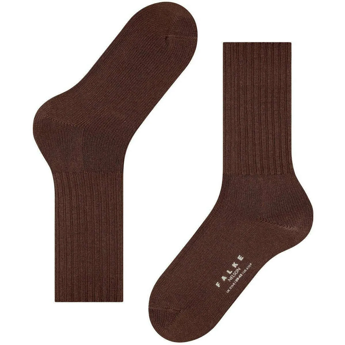Falke Nelson Boot Socks - Cinnamon Brown
