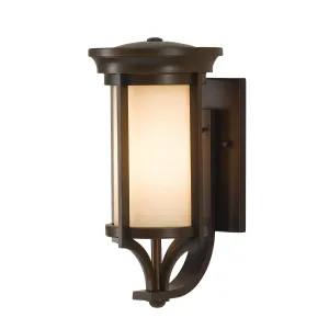 FE-MERRILL1-S Feiss Merrill 1 Light Small Wall Light Heritage Bronze