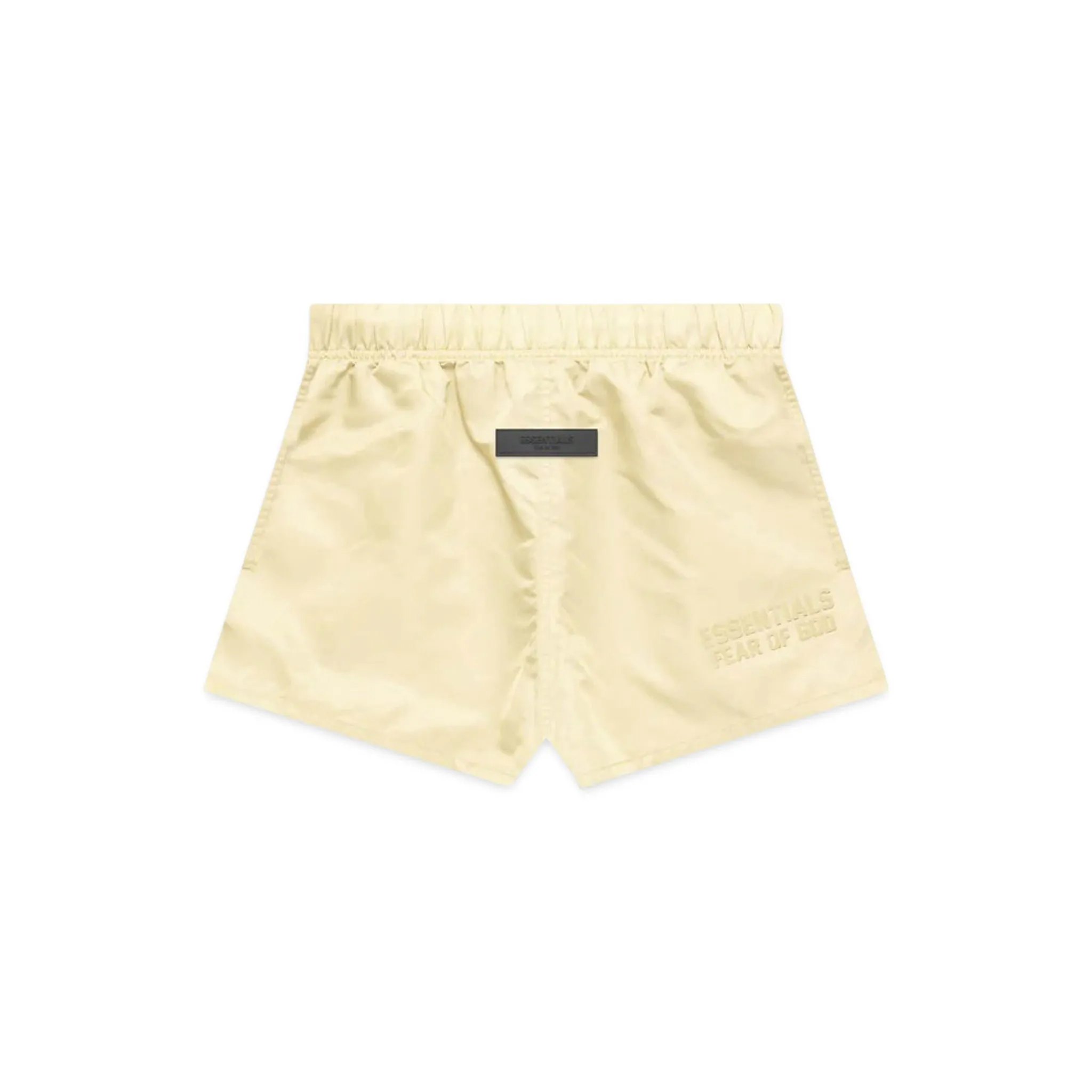 Fear Of God Essentials Nylon Running Shorts Canary