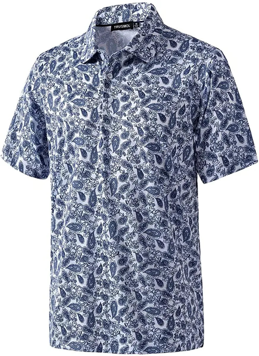 Fit Moisture Wicking Short Sleeve Golf Shirts