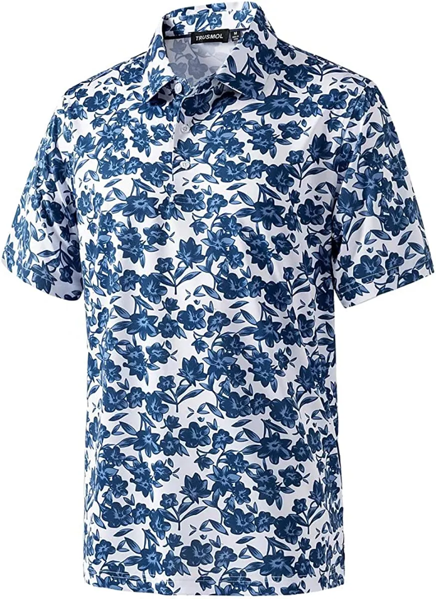 Fit Moisture Wicking Short Sleeve Golf Shirts
