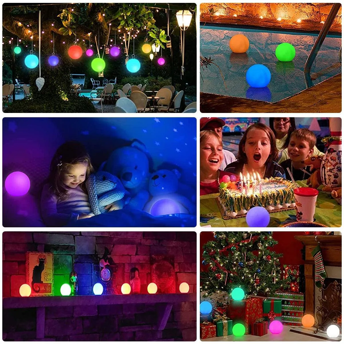 Floating Pool Lights (4pcs)