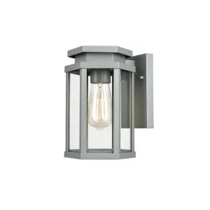 Franklite EXT6623 Alfresco Outside 1 Light Wall Bracket Grey