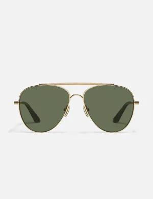Free Fall Polarized, Brushed Gold/Green