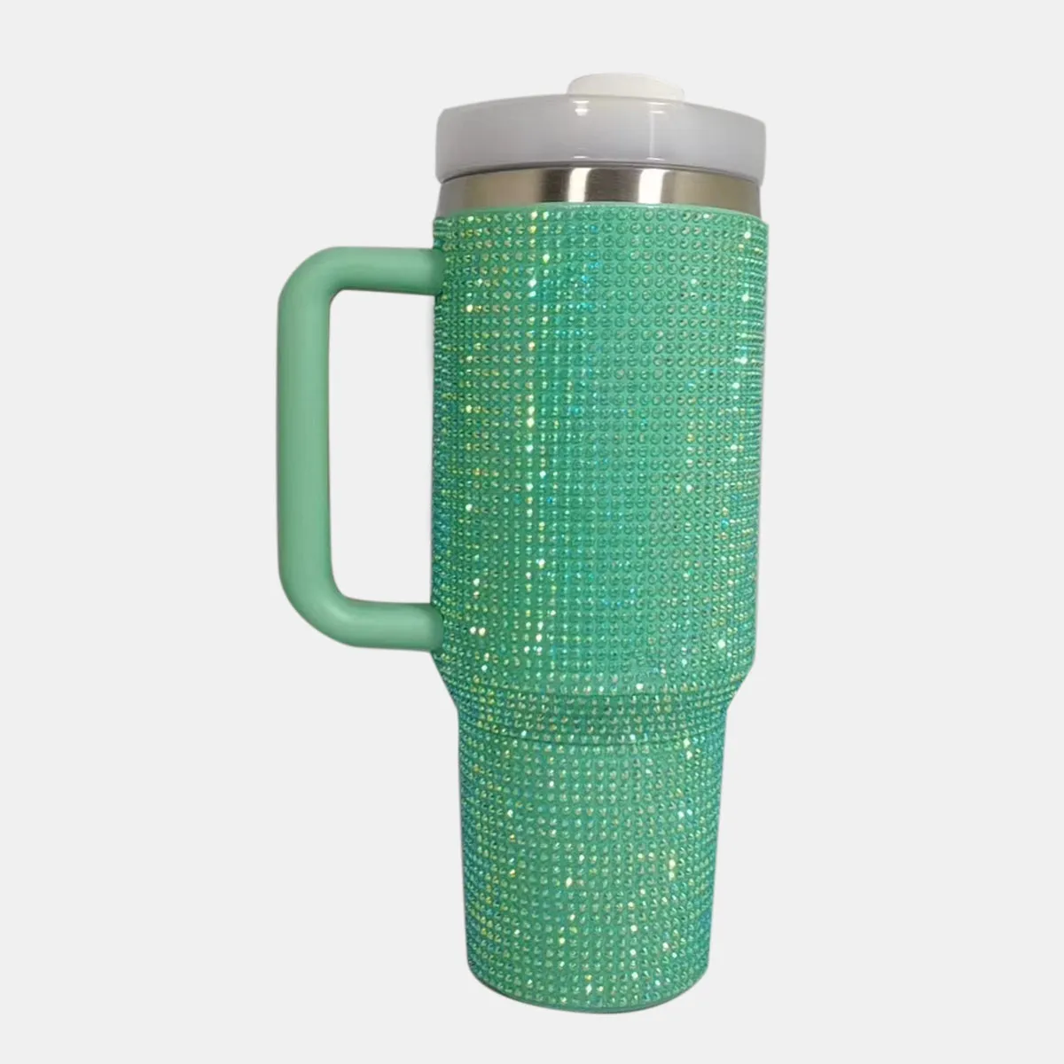 Funki Buys | Cups | Rhinestone Drinking Cup | Lid & Straw | 40oz