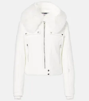 Fusalp Maeli faux fur-trimmed ski jacket