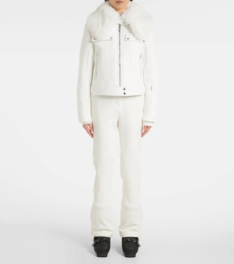 Fusalp Maeli faux fur-trimmed ski jacket