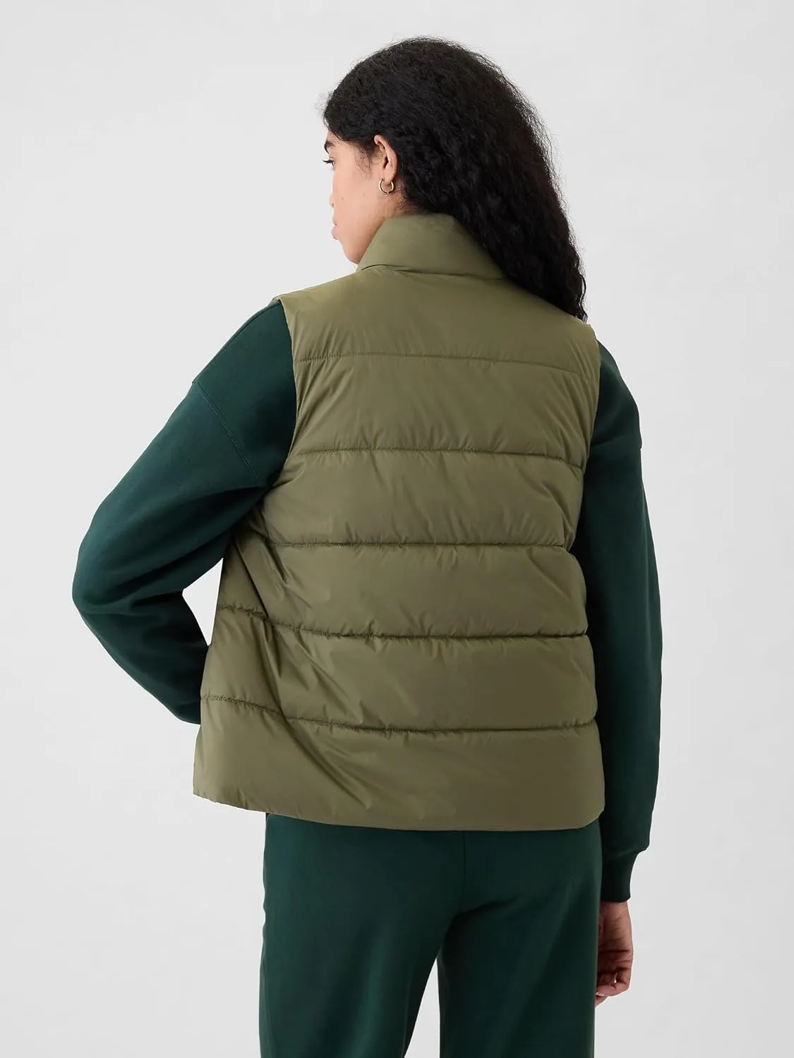 GAP Logo Lightweight Puffer Jacket