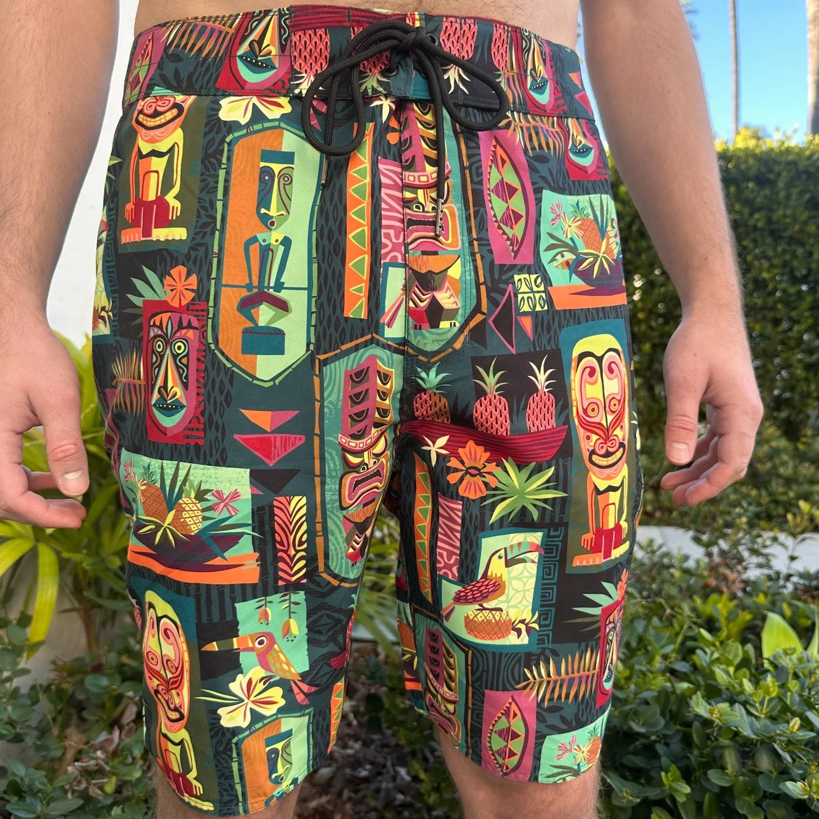 'Gateway to Tiki' Board Shorts - Ready to Ship!