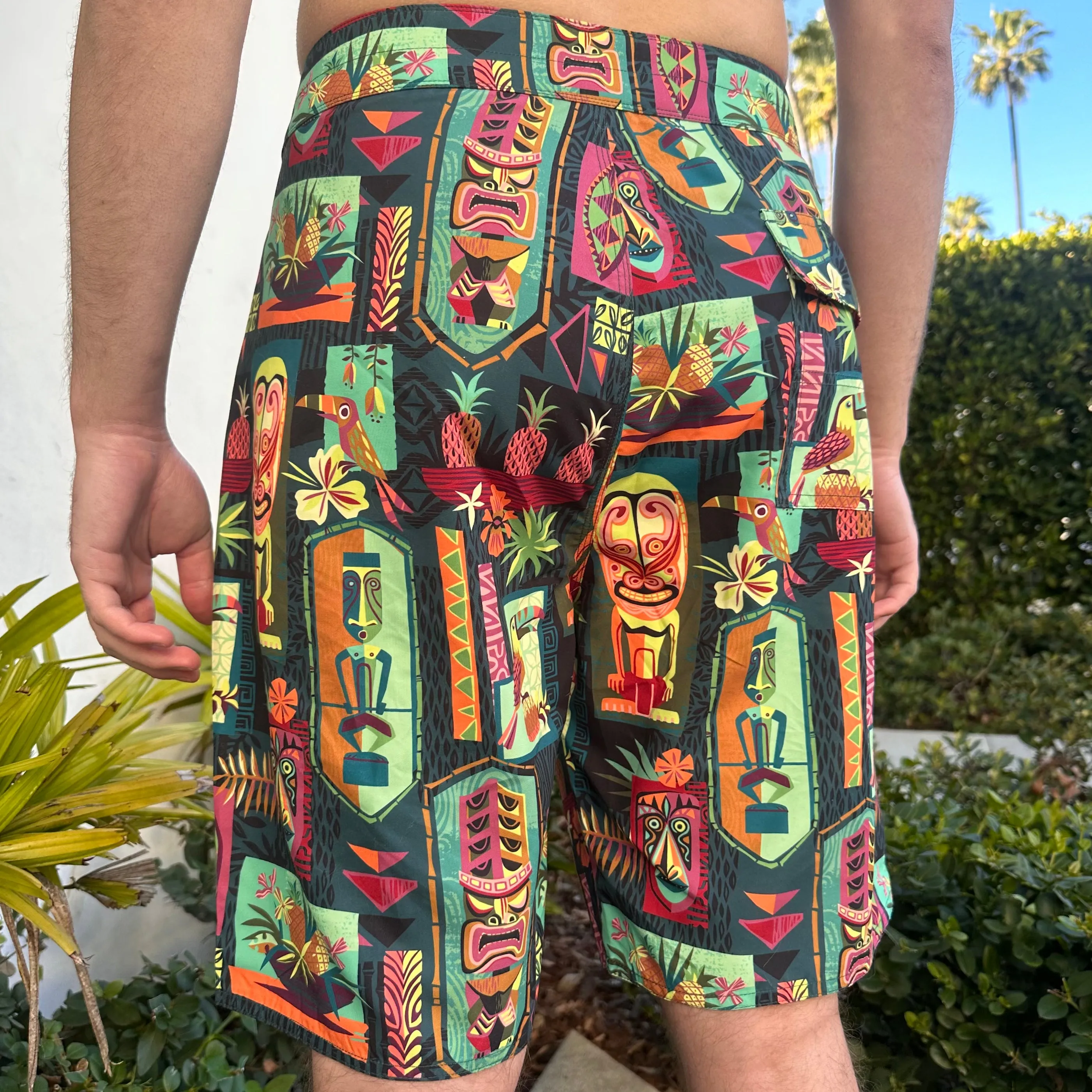 'Gateway to Tiki' Board Shorts - Ready to Ship!