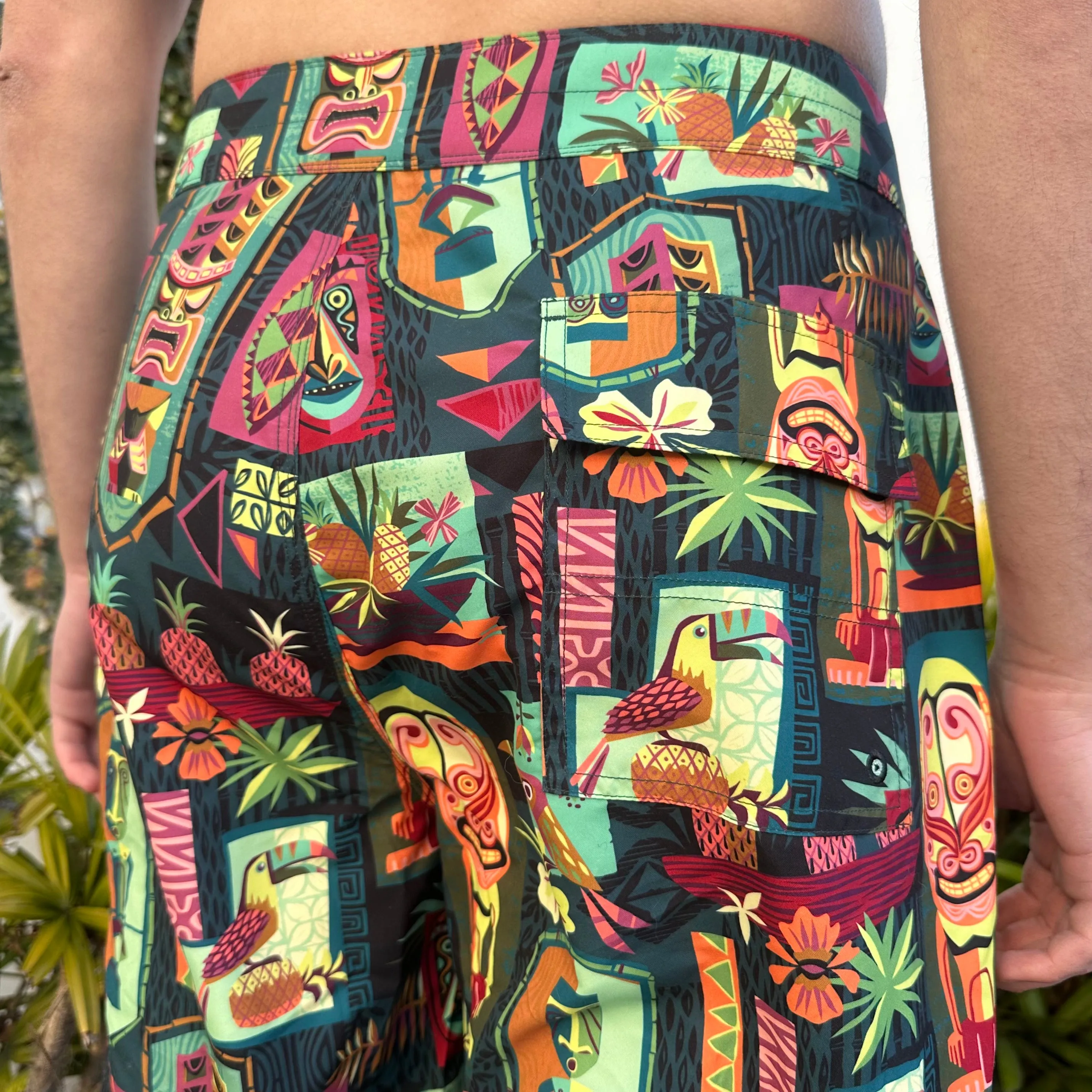 'Gateway to Tiki' Board Shorts - Ready to Ship!