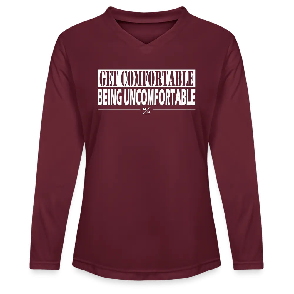 Get Uncomfortable - Ladies' Zone Performance Long-Sleeve T-Shirt