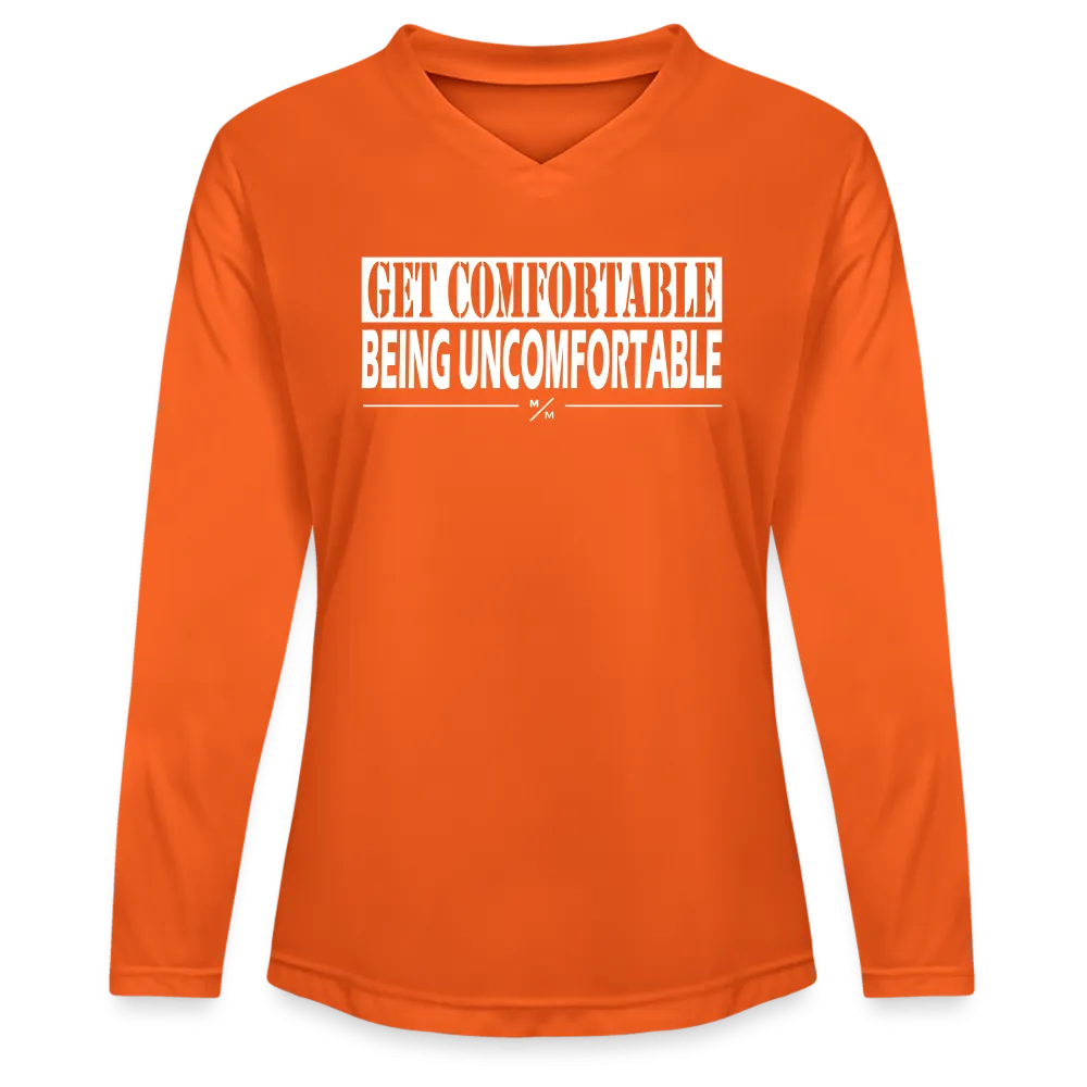 Get Uncomfortable - Ladies' Zone Performance Long-Sleeve T-Shirt