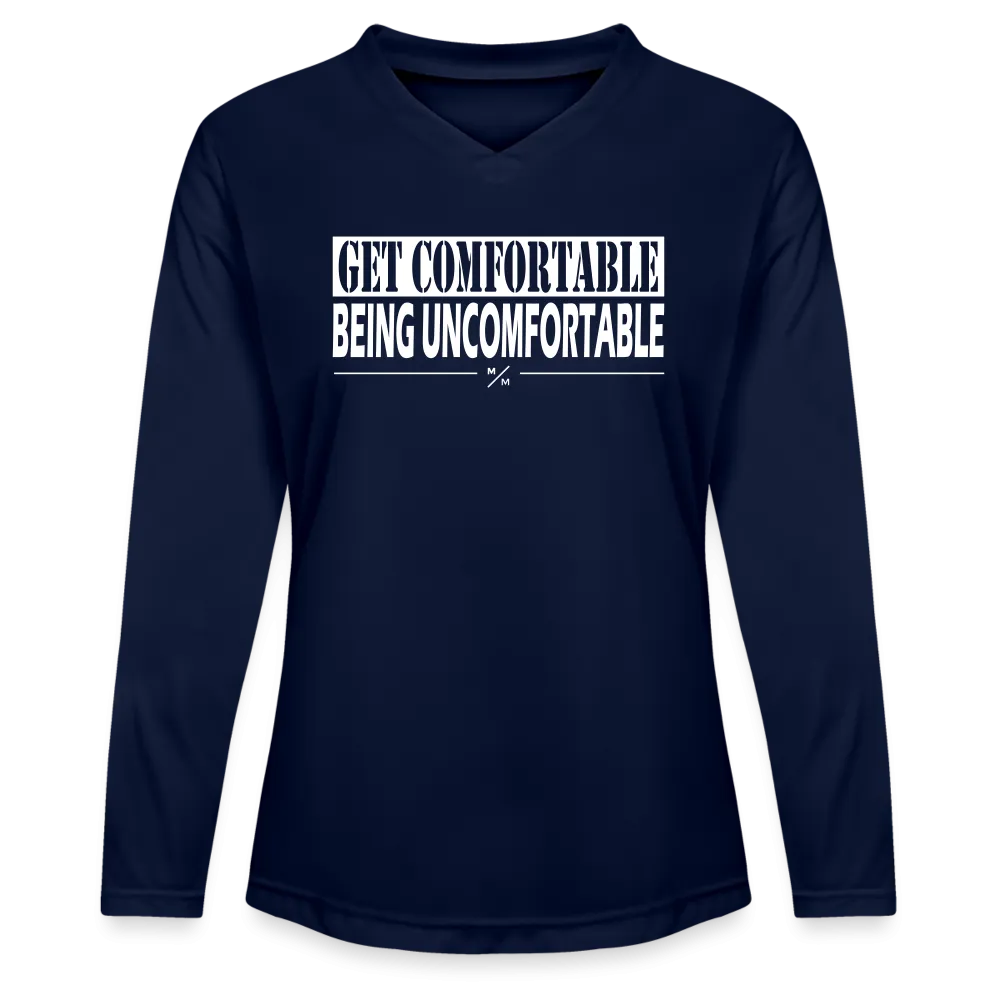 Get Uncomfortable - Ladies' Zone Performance Long-Sleeve T-Shirt